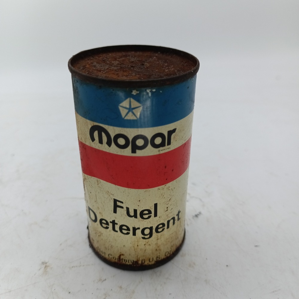 Vintage Mopar Fuel Detergent Can 1970s Chrysler Part 4-193 3419 127 Full Tin b6